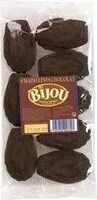 Mängden socker i Bijou, Madeleine chocolat noir , la barquette de 175 gr