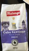 Mängden socker i Malongo cuba santiago