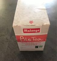 Mängden socker i Bio tea malongo rooibos thé rouge