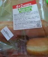 Mängden socker i 6 beignets pomme