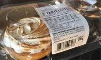 Mängden socker i Tartelettes citron meringuées
