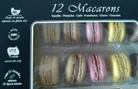Mängden socker i 12 Macarons