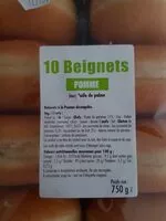 Mängden socker i Beignet aux Pommes