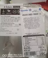 Mängden socker i Éclair choco fondant