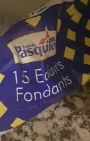 Mängden socker i eclaire au chocolat