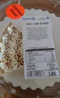 Mängden socker i Tarte citron meringuée