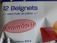 Mängden socker i Beignet framboise