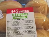 Mängden socker i Beignets aux pommes