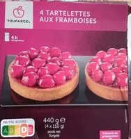 Mängden socker i Tartelettes aux framboises