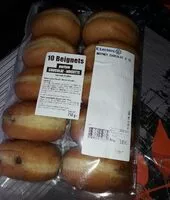 Mängden socker i Beignets chocolat x10