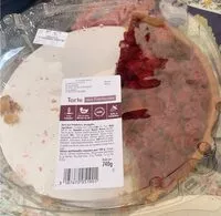 Mängden socker i Tarte aux framboise