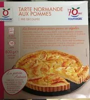 Mängden socker i Tarte normande aux pommes