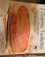 Mängden socker i Galette feuilletée Frangipane