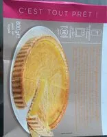 Mängden socker i Tarte au citron