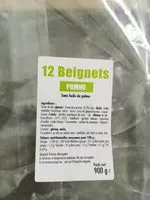 Mängden socker i Beignet fournées à la pomme