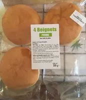 Mängden socker i 4 beignets Pomme