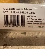 Mängden socker i Beignets