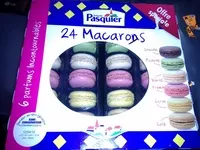 Mängden socker i 24 macarons