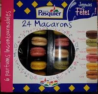 Mängden socker i 24 macarons