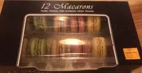 Mängden socker i 12 macarons