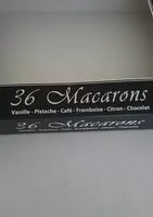 Mängden socker i 36 macarons