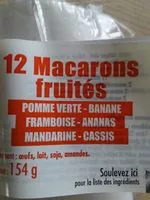 Mängden socker i Macarons fruités