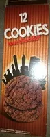 Mängden socker i Cookies Tout Chocolat x 12
