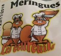 Mängden socker i Meringues