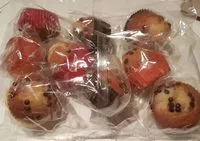 Mängden socker i madeleines pépites de chocolat