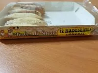 Mängden socker i 12 madeleines longues