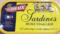 Mängden socker i Sardines à l'Huile Végétale