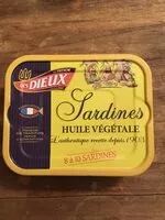 Mängden socker i Sardine Huile Vegeta Les Dieux 1 / 3