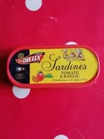 Mängden socker i Sardines à La Tomate Le Trésor Des Dieux 46G X 3