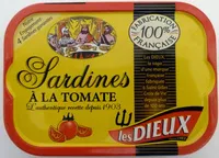 Mängden socker i Sardines - Tomate Basilic - Préparées à la main