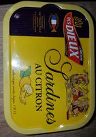 Mängden socker i Sardines Citron, Recette Traditionnelle, Savoureuses Et Digestes, La Boîte,