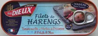 Mängden socker i Filets de Harengs(Tomate confite herbe de Provence)-