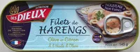 Mängden socker i Filets de Harengs (Olive et Citron, À l'Huile d'Olive)
