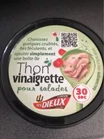 Mängden socker i Thon vinaigre balsamique et huile d'olive basilic LE TRESOR DES