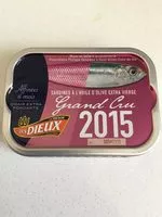Mängden socker i Sardines à l'huile d'olive extra vierge