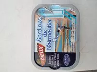 Mängden socker i 1/6 sardines de Noirmoutier