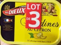 Mängden socker i Sardines au citron