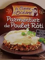 Mängden socker i Parmentier de poulet roti