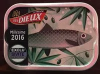 Mängden socker i Sardines huile d'olive vierge extra Millésime 2016