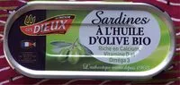 Mängden socker i Sardines a l'huile d'olive bio