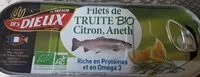 Mängden socker i Filets de truite bio Citron, Aneth
