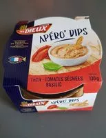 Mängden socker i Apéro'Dips thon- Tomates séchées Basilic