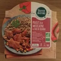 Mängden socker i Poulet à la mexicaine&duo de quinoa