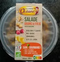Mängden socker i Salade Grain de Folie Végétarienne