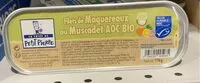 Mängden socker i Dilets de maquereaux au Muscadet AOC BIO