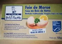 Mängden socker i Foie de morue fumé au bois de hêtre